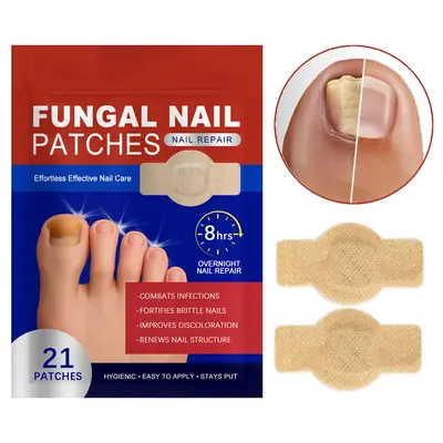 Fungal Nail Patches,Toenail Fungus Treatment Extra Strength,Nail Health Care Patches,Nail Fungus Care Patches,Suitable for So...