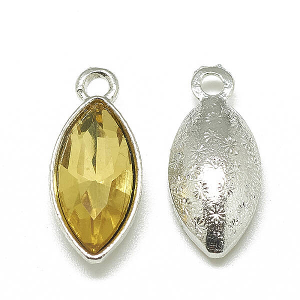 Alloy Glass Pendants