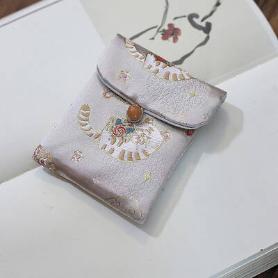 Chinese Style Satin Jewelry Packing Pouches
