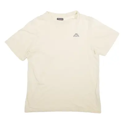 KAPPA Mens T-Shirt Beige M