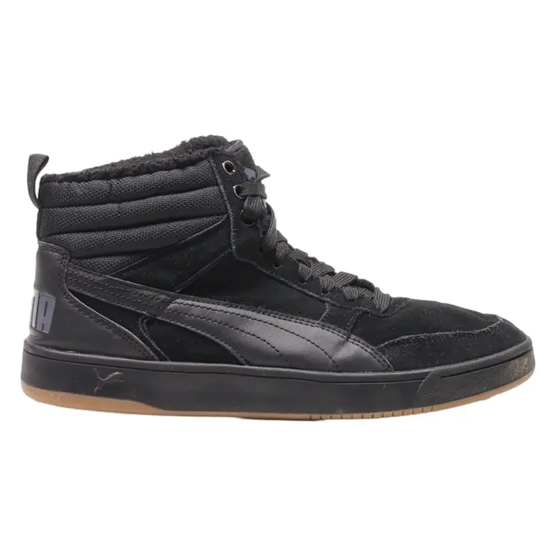 PUMA Rebound Street Board High Top Trainers Black Synthetic Mens UK 8