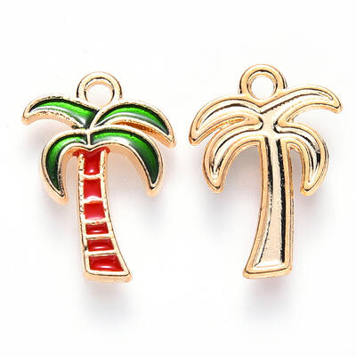 Alloy Enamel Pendants