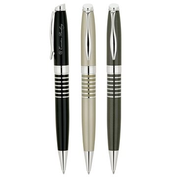 50 Promotional Powell Ballpoint Pen - Brass Construction