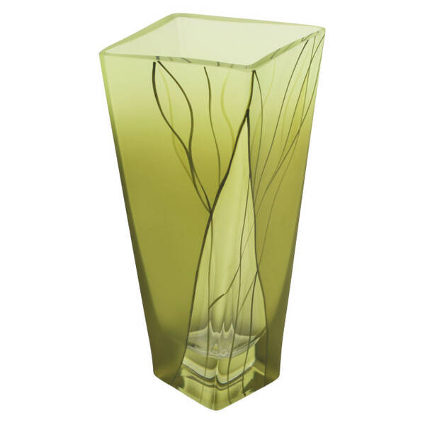 8 Evergreen Crystal Bud Vase