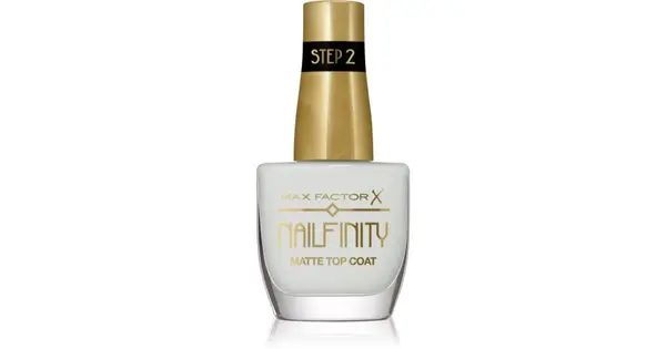 Max Factor Nailfinity Matte Top Coat 12 ml 101 Velvet curtain