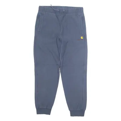 CARHARTT Mens Joggers Blue Tapered M W33 L30
