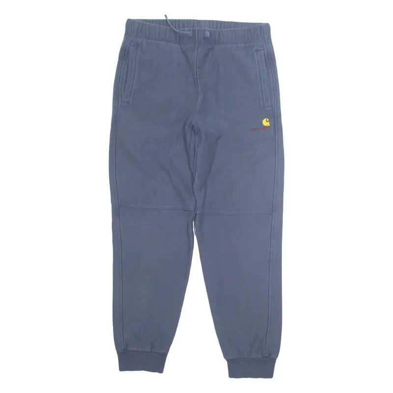 CARHARTT Mens Joggers Blue Tapered M W33 L30