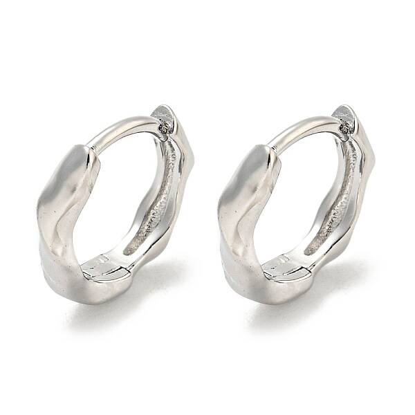 Brass Hoop Earrings