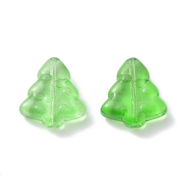 Transparent Baking Paint Glass Beads