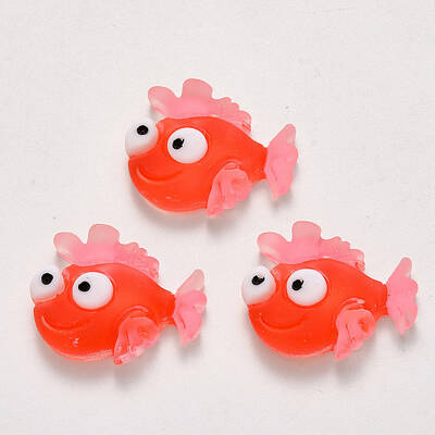 Translucent Frosted Resin Cabochons