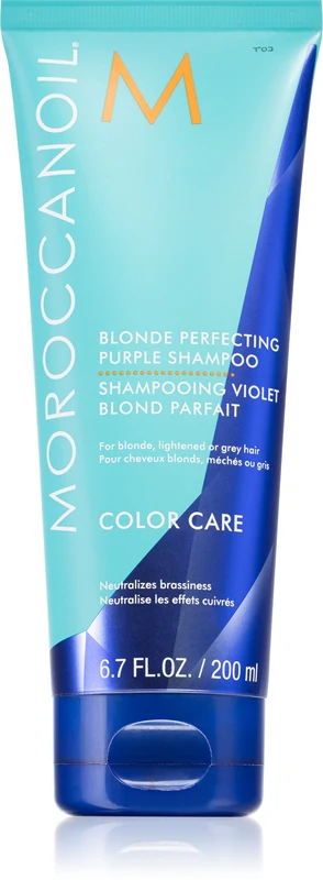 Moroccanoil Color Care Shampoo Perfecting Purple Blonde - 200 ml