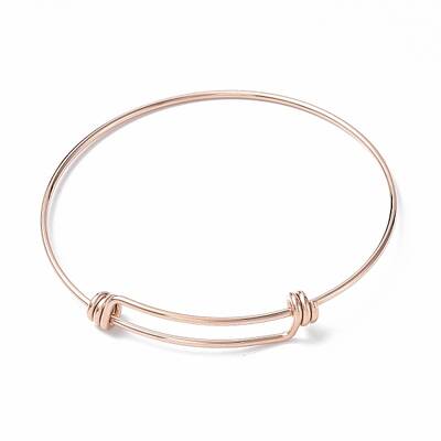 Ion Plating(IP) Adjustable 304 Stainless Steel Bangles Making