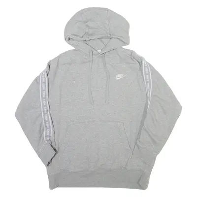 NIKE Boys Grey Hoodie L