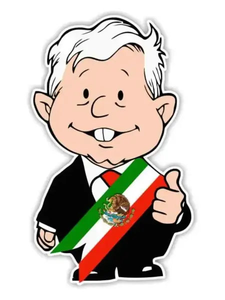 AMLITO Lopez Obrador AMLO Mexico Precision Cut Decal
