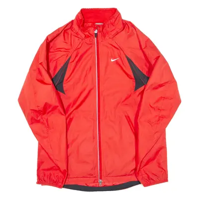 NIKE Mens Windbreaker Jacket Pink M