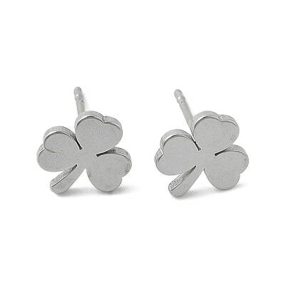 Tarnish Resistant Unisex 304 Stainless Steel Stud Earrings