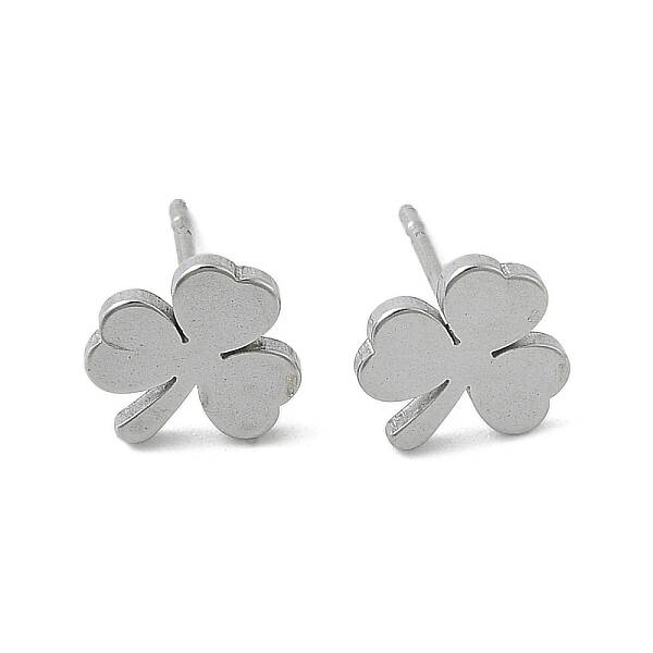 Tarnish Resistant Unisex 304 Stainless Steel Stud Earrings