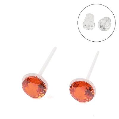 Hypoallergenic Bioceramics Zirconia Ceramic Stud Earrings