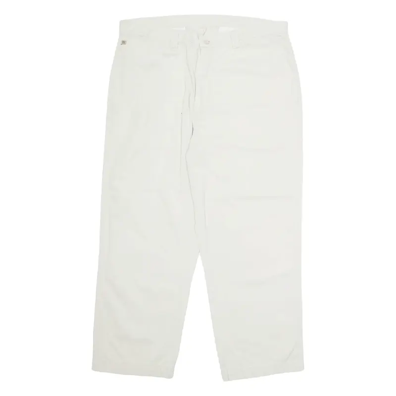 POLO RALPH LAUREN Mens Trousers Cream Regular Straight W36 L27