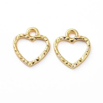 Zinc Alloy Open Back Bezel Pendants