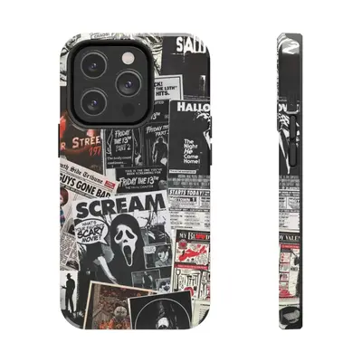 Horror Movie - Halloween Phone Case | Scary Scream Terrifier | Cover for iPhone 17 16 15 14 13 12 SE Max Pro, Gift