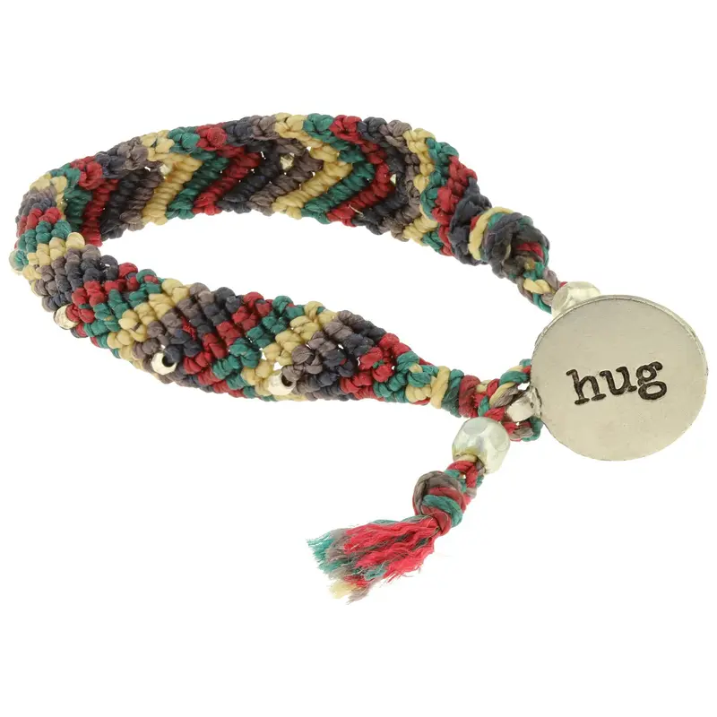 Wakami Have A Hug Bracelet - Dark