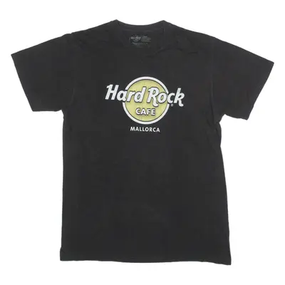 HARD ROCK CAFE Mallorca T-Shirt Black Short Sleeve Mens M