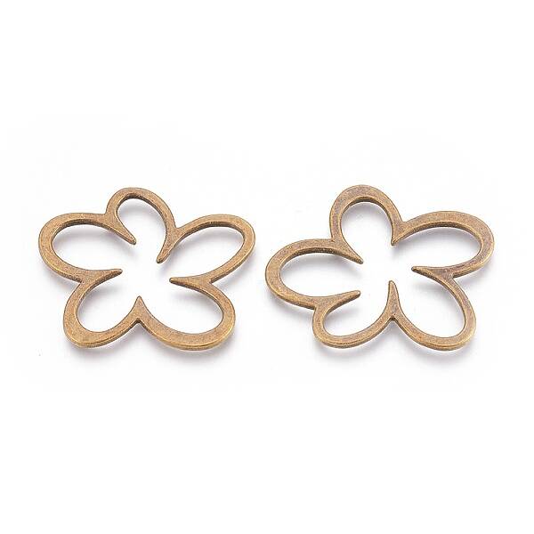 Tibetan Style Alloy Linking Rings