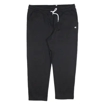 CHAMPION Mens Sweatpants Black Straight 2XL W19 L25