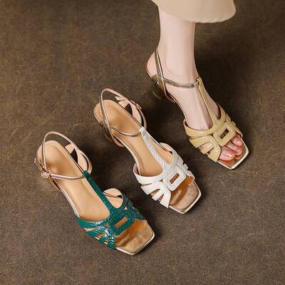 CHIKO Dinorah Open Toe Block Heels Heeled Sandals