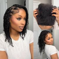 DAIXI #1B Natural Black Afro Kinky Bulk Human Hair Extensions for Dreadlocks/Braiding/Twists/Repair Locs Outdoorfun #fatherda...