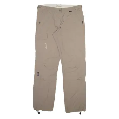 ICEPEAK Detachable Legs Mens Trousers Brown Regular Straight W32 L30