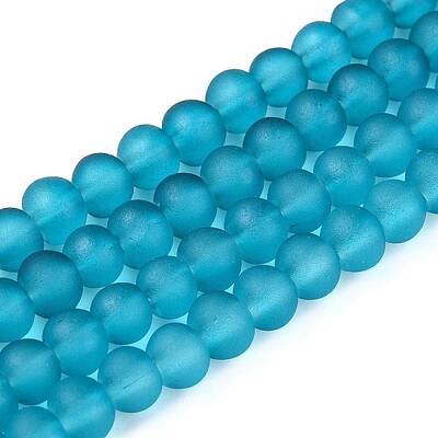 Transparent Glass Bead Strands