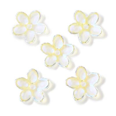 Transparent Spray Paint Glass Beads