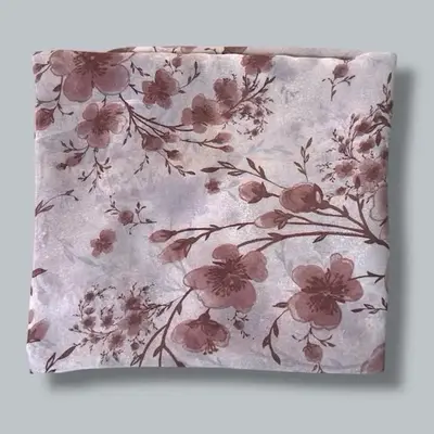 Imara Floral Print Chiffon Hijab Multicolored Spring Lightweight Breathable Comfort Soft Pastel Prints Elegant Everyday Modes...