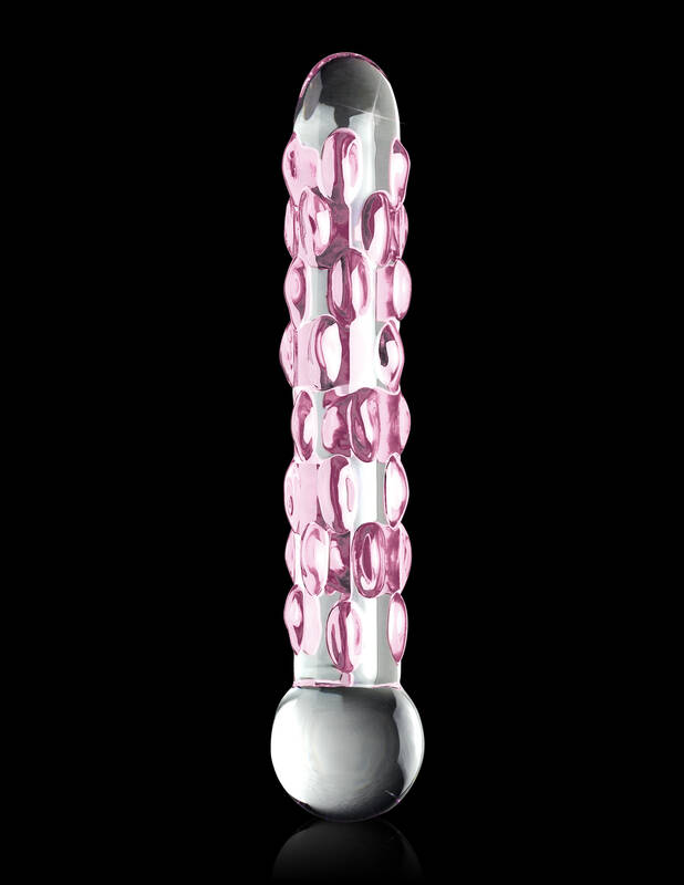 Icicles No. 7 - Clear / Pink