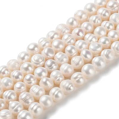 Natural Cultured Freshwater Pearl Beads Strands