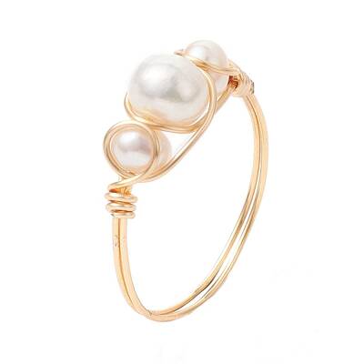 Natural Pearl Finger Rings