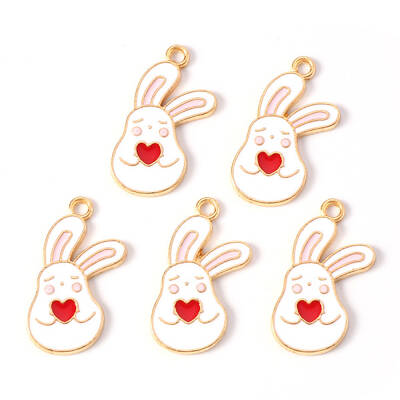 Alloy Enamel Pendants
