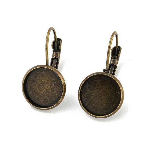 Brass Leverback Earring Findings