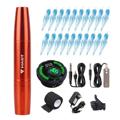Dragonhawk Mast Magi Pen Kit Dual Mode Power Supply 20pcs WJX Cartridges TZ4905-1