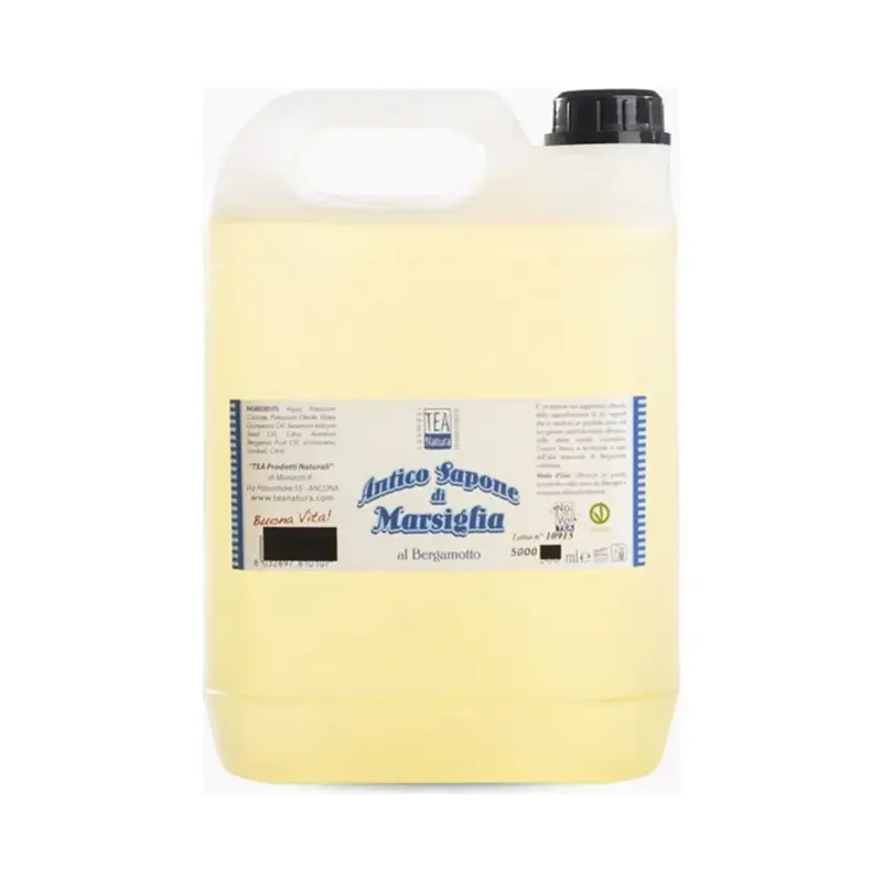 Tea Natura Liquid Marseille Soap With Bergamot, 5 Liters