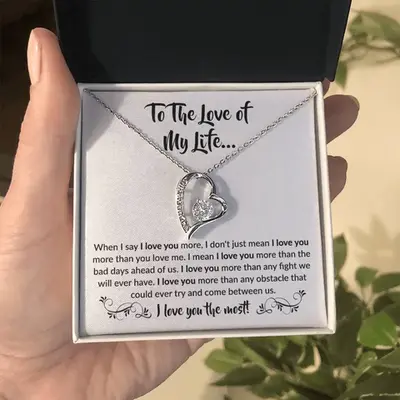 "I Love You the Most" - Heartfelt Gift for Couples