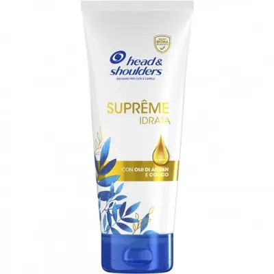 Head & Shoulders Supreme Hydrating Conditioner for Scalp and Hair with Argan and Coconut Oils 220 ml