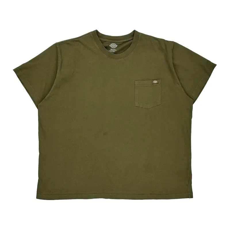 Dickies T-Shirt - 3XL Green Cotton