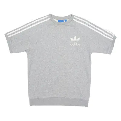 ADIDAS ORIGINALS Short Sleeve Mens Sweatshirt Grey Crew Neck S