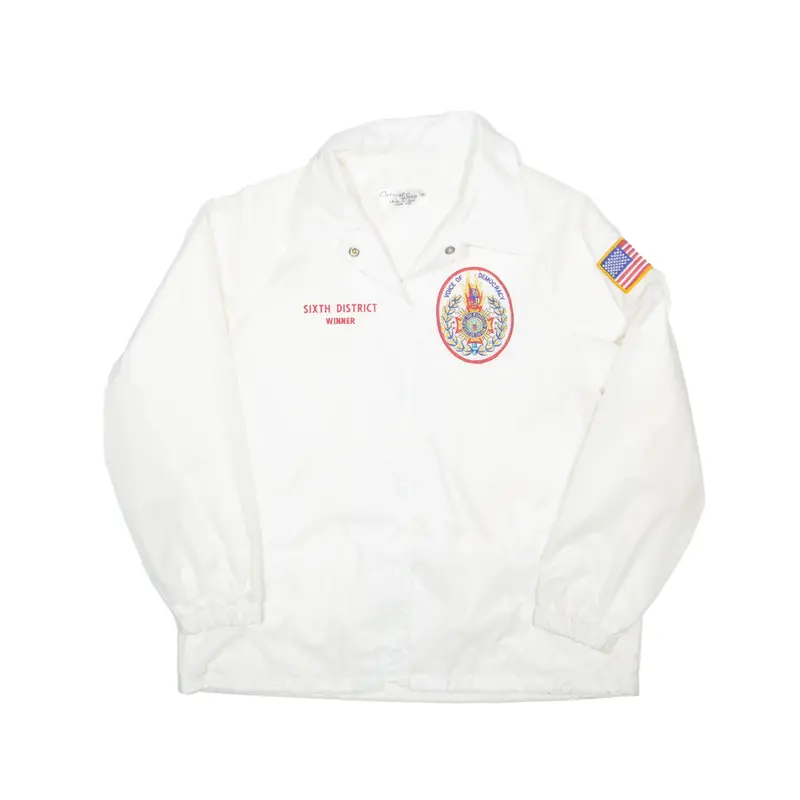 CURRENT SEEN Shell Jacket White Mens M