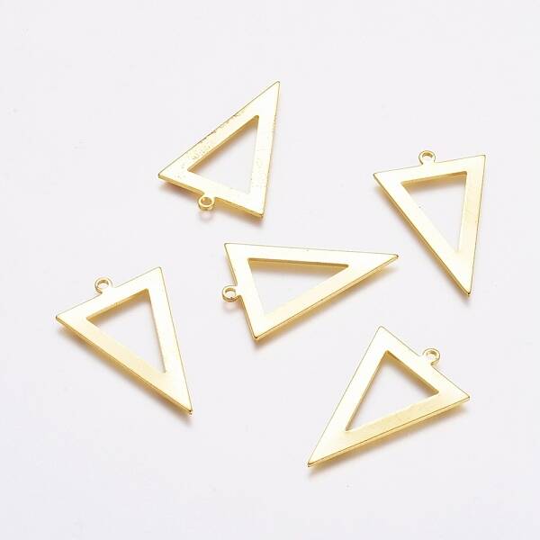 Rack Plating Brass Pendants