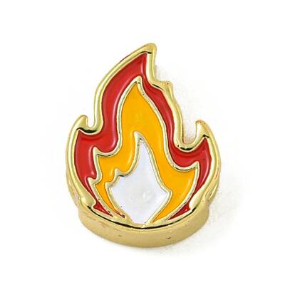 Rack Plating Brass Enamel Beads