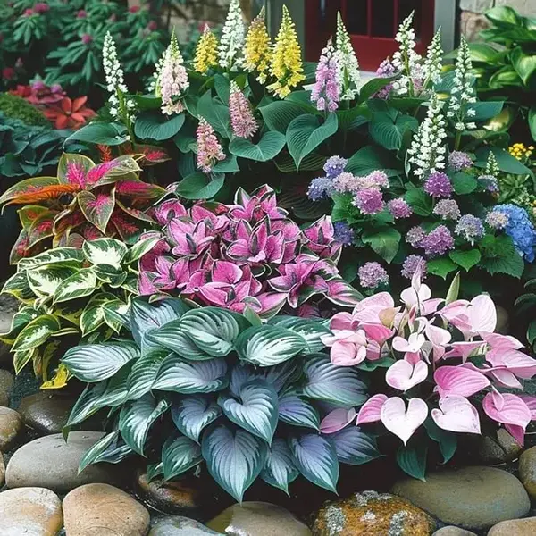 Mixed Color Hosta Plants for Growing - Growers Choice, Easy to Grow Hosta seeds 800pcs
